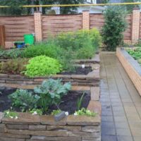 Un exemple d'une belle décoration de jardin dans une cour privée photo