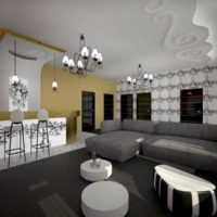 Nội thất căn hộ 3d render