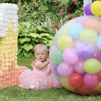 Big ball avec une surprise à l'intérieur