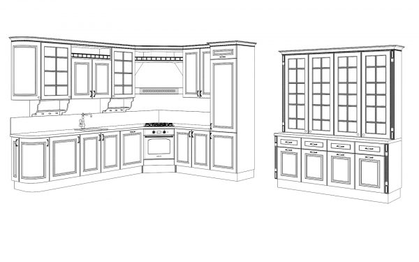 Jei turite įgūdžių dirbti „AutoCAD“, galite lengvai nubrėžti diagramą tam tikru mastu.